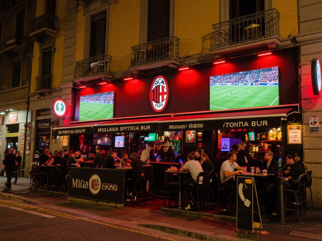 对于想要前往米兰体育酒吧的朋友来说，了解其具体位置