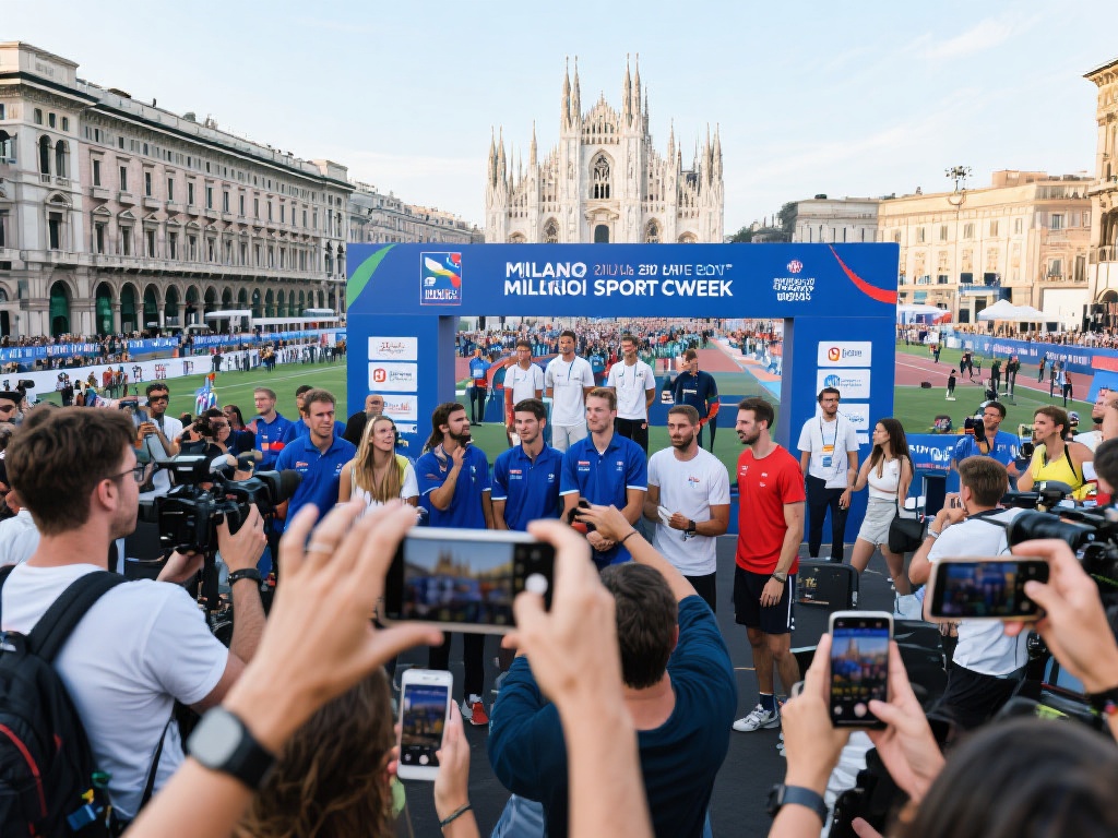 米兰体育周的成功举办，让这座城市频频出现在国际媒体
