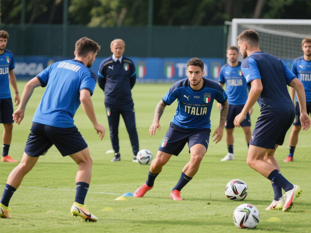 在战术层面，意大利国家队正在尝试一些新的变化。过去