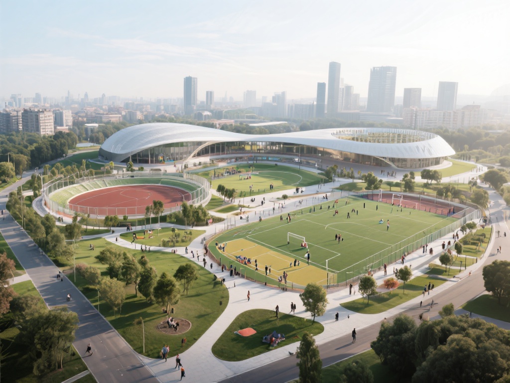 在现代城市化进程中，地标性建筑和功能性区域往往成为