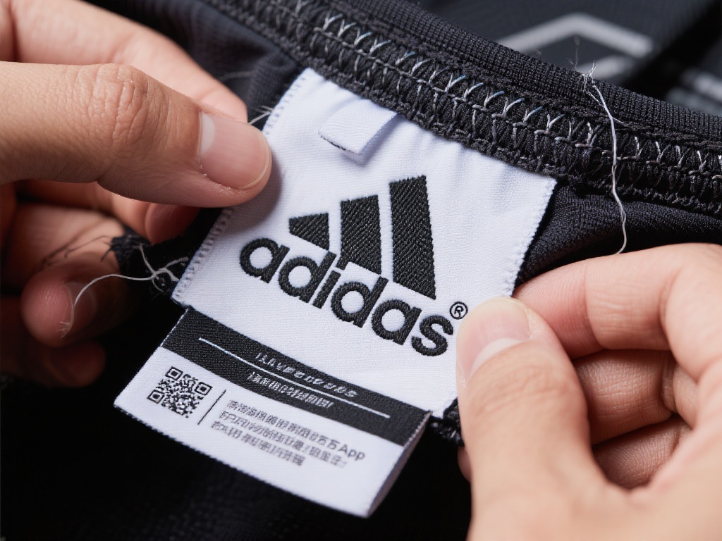 在收到运动装备后，仔细检查产品的细节是辨别真伪的有